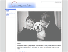 Tablet Screenshot of kennettlabradors.com